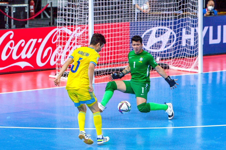 Mažajame FIFA salės futbolo pasaulio čempionate triumfavo Brazilija