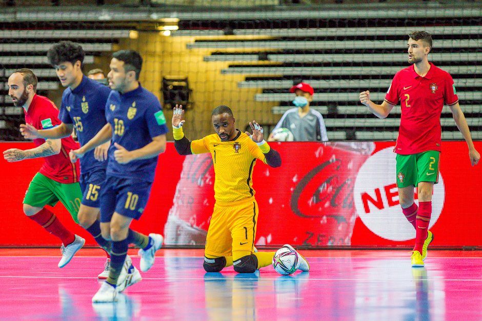  Antrąją pasaulio salės futbolo čempionato dieną – braziliškoji fiesta