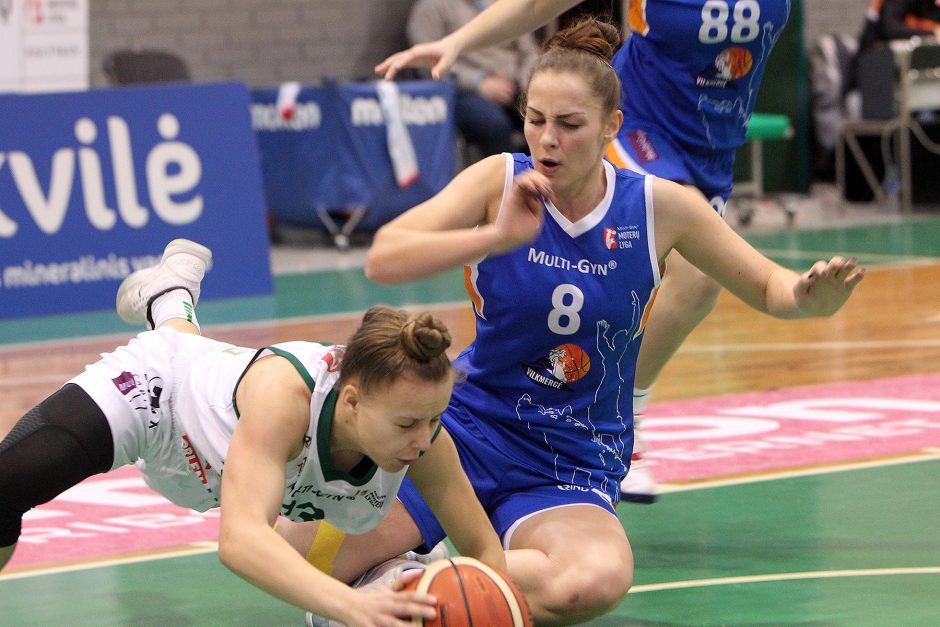 Moterų lyga: „Aistės-LSMU“ – „Vilkmergė“ 70:42