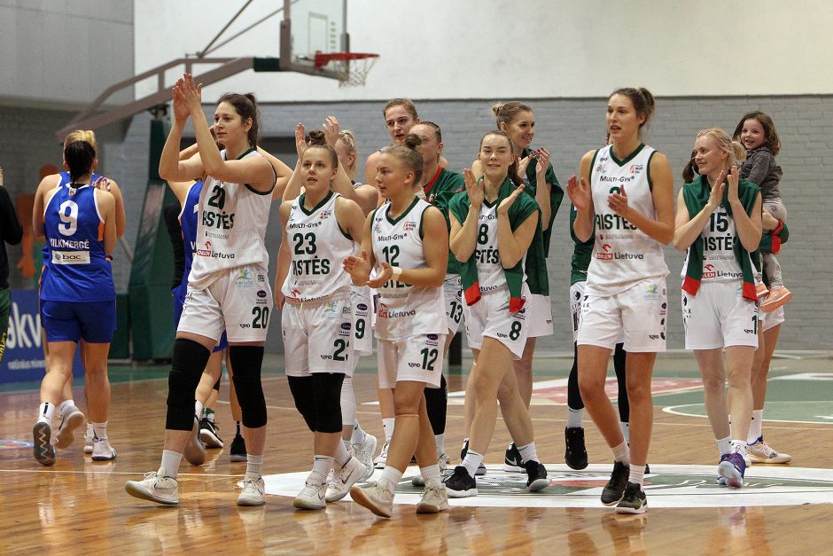 Moterų lyga: „Aistės-LSMU“ – „Vilkmergė“ 70:42