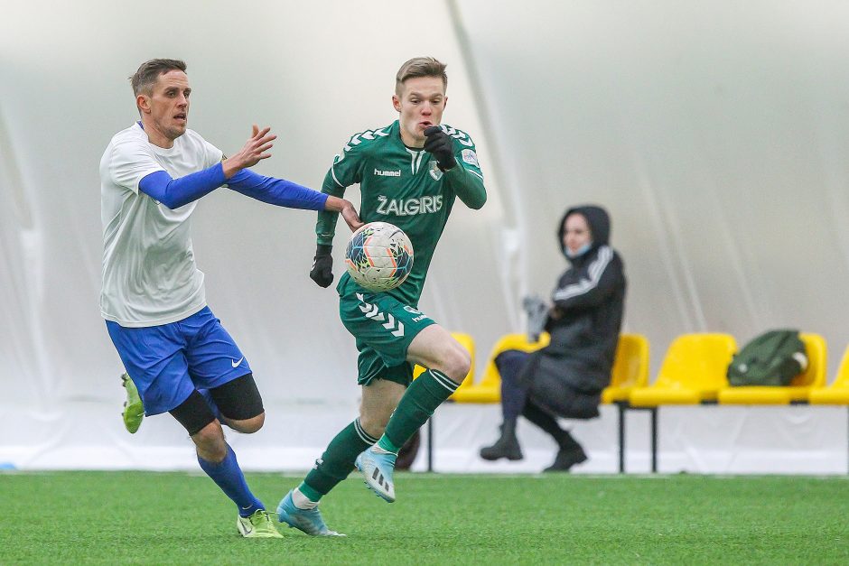 Futbolo kontrolinės: „K. Žalgiris“ – „Nevėžis“ 2:2