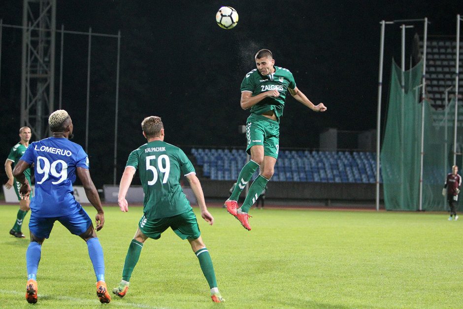 „Kauno Žalgiris“ įveikė „Palangą“ ir iškopė į LFF taurės pusfinalį