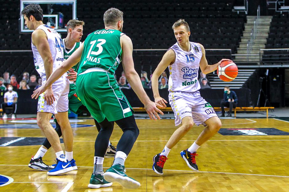 KMT ketvirtfinalis: „Žalgiris“ – „P. žvaigždės“ 103:77