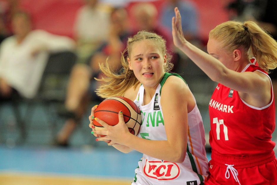 Lietuva – Danija 71:58. Merginų U16 EČ