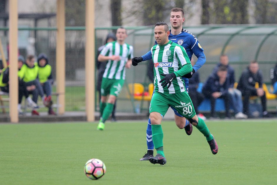 „Žalgiris“ nugalėjo „Stumbrą“, D. Šernas pajuto įvarčių skonį