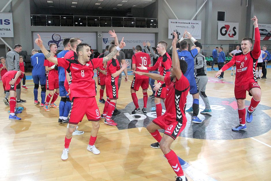 Futsalo A lygos finalas: „Vytis“ – Gargždų SC 6:2