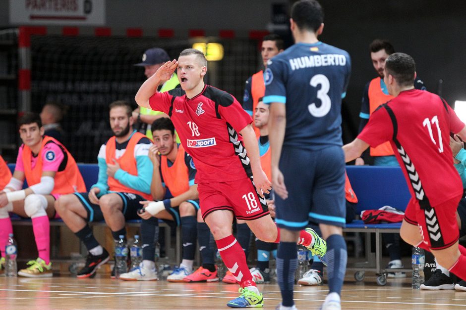 Futsalas. „Vytis“ – „Inter“ 2:4