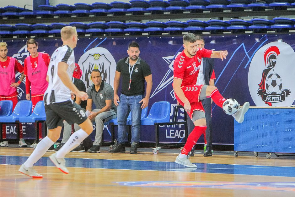 Futsalas: „Vytis“ – „Tiumen“ 2:4