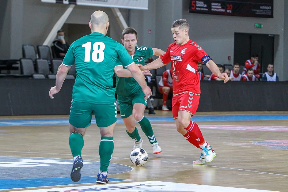 Futsalo A lyga: „Vytis“ – „Vip“ 6:1