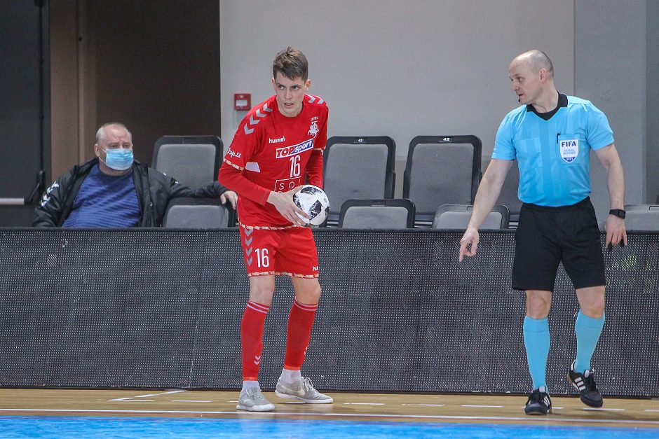 Futsalo A lyga: „Vytis“ – „Vip“ 6:1