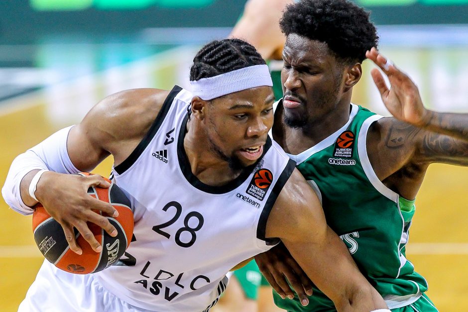 „Žalgiris“ nutraukė ilgą ASVEL pergalių seriją