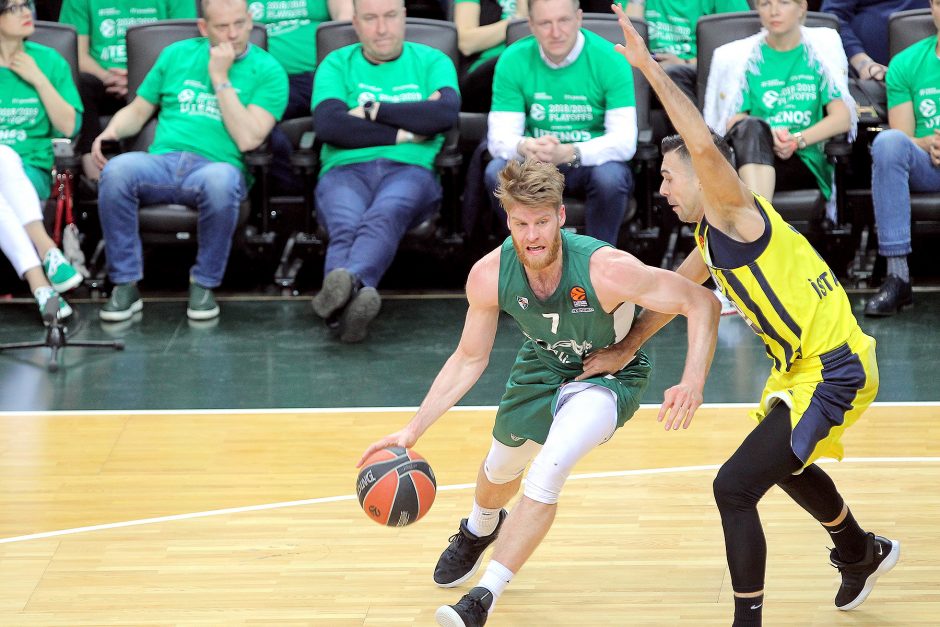 „Žalgiris“ neatsilaikė prieš Eurolygos favoritus