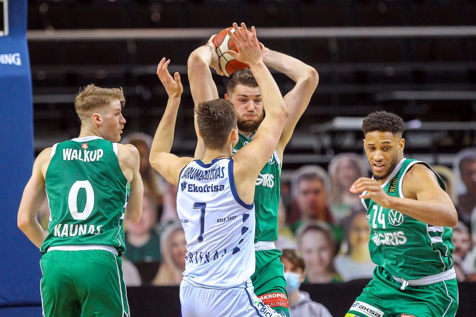 LKL: „Žalgiris“ – Prienų „Cbet“ 90:62