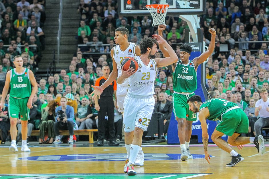 Eurolyga: „Žalgiris“ – „Real“ 86:73