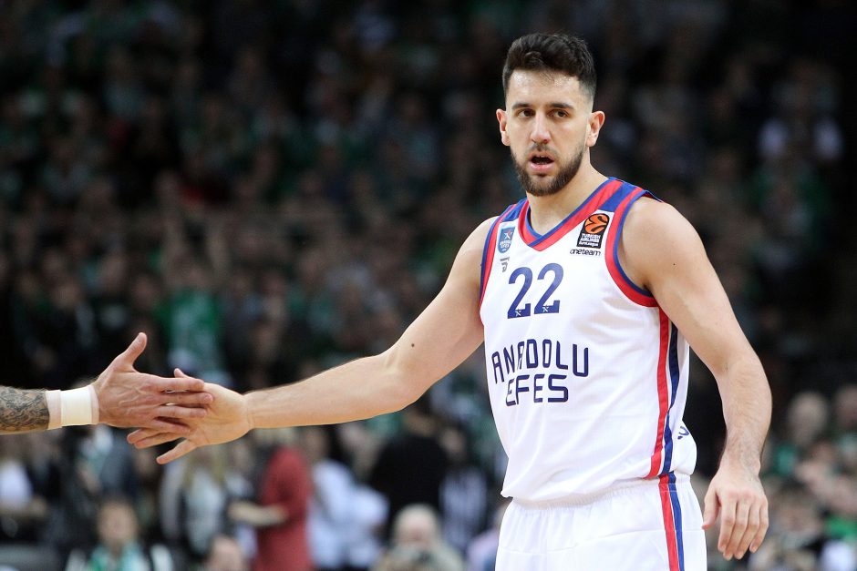 Eurolyga: „Žalgiris“ – „Anadolu Efes“ 58:79