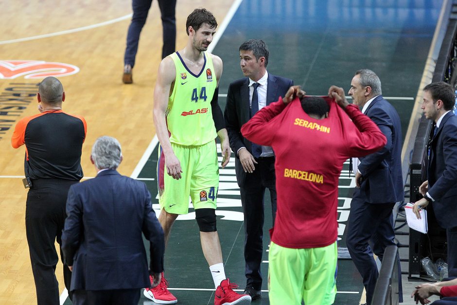 Eurolyga: „Žalgiris“ – „Barcelona“ 85:88