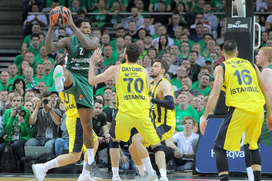 Eurolygos ketvirtfinalis: „Žalgiris“ – „Fenerbahce“ 82:99