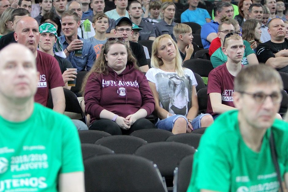 LKL pusfinalis: „Žalgiris“ – „Lietkabelis“ 78:58