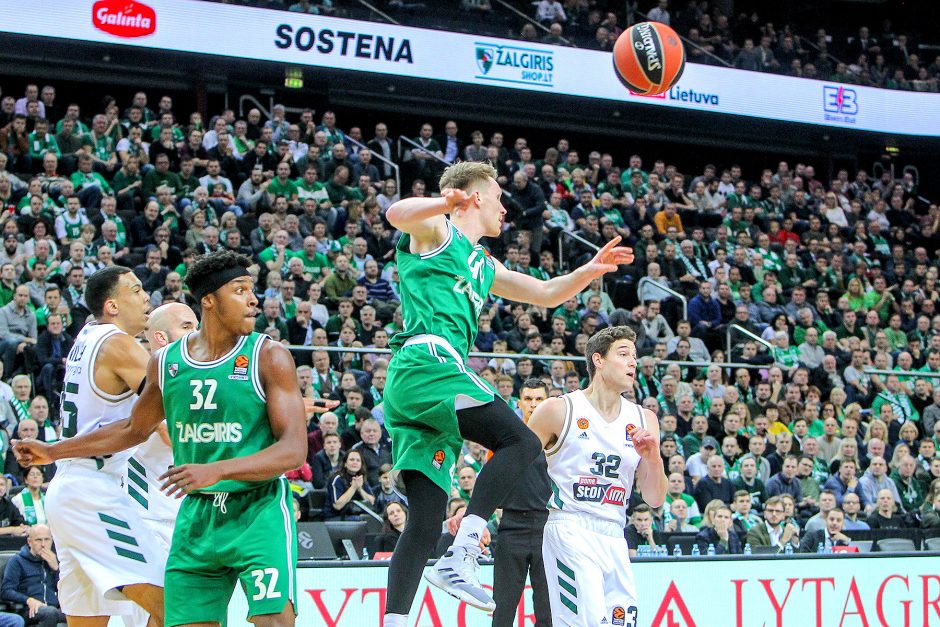 Eurolyga: „Žalgiris“ – „Panathinaikos“ 85:86