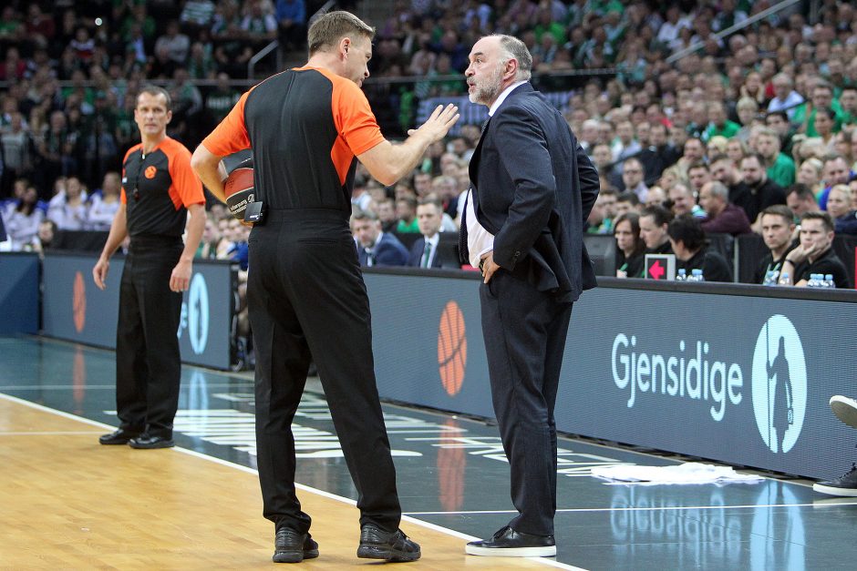 „Žalgiris“ turėjo pripažinti Eurolygos čempionų pranašumą