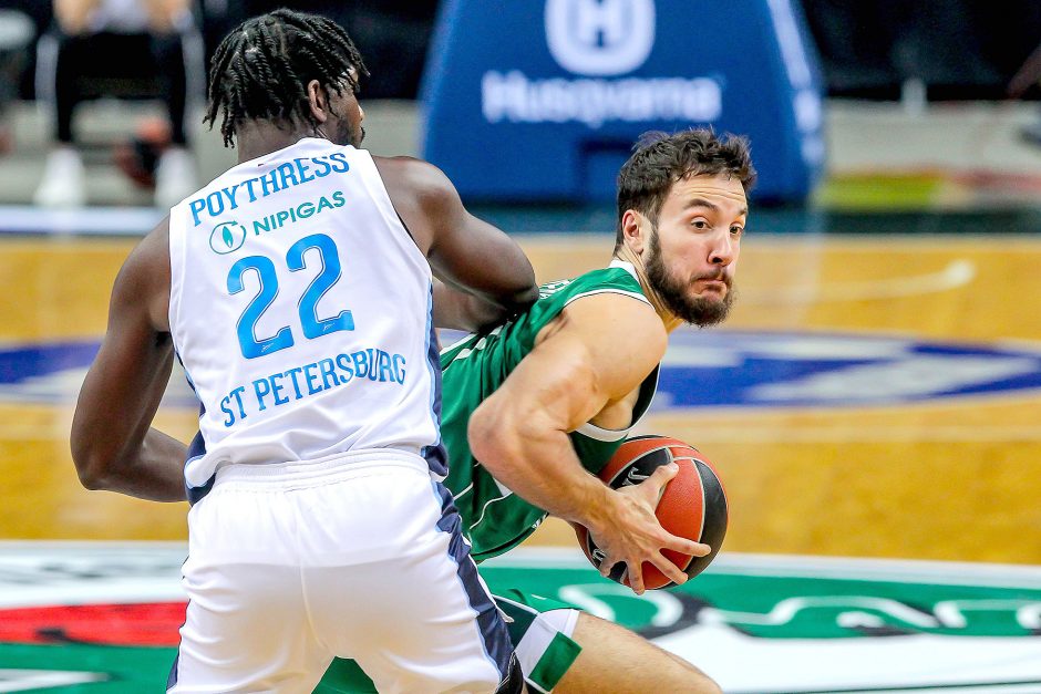 Eurolyga: „Žalgiris“ – „Zenit“ 75:83