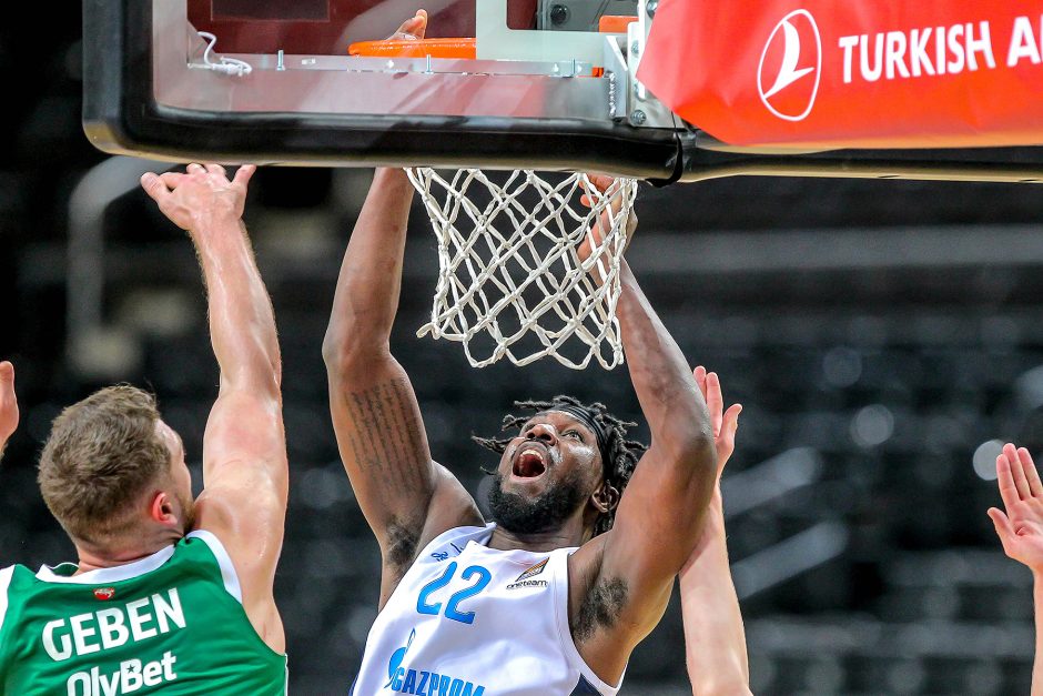 Eurolyga: „Žalgiris“ – „Zenit“ 75:83