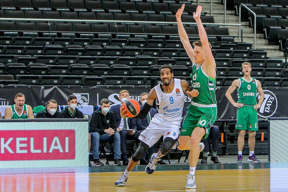 Eurolyga: „Žalgiris“ – „Zenit“ 75:83