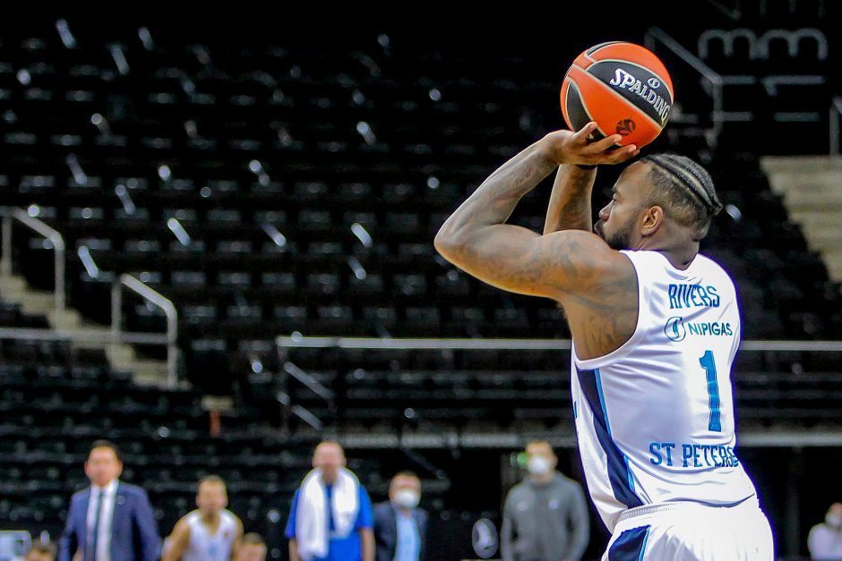 Eurolyga: „Žalgiris“ – „Zenit“ 75:83