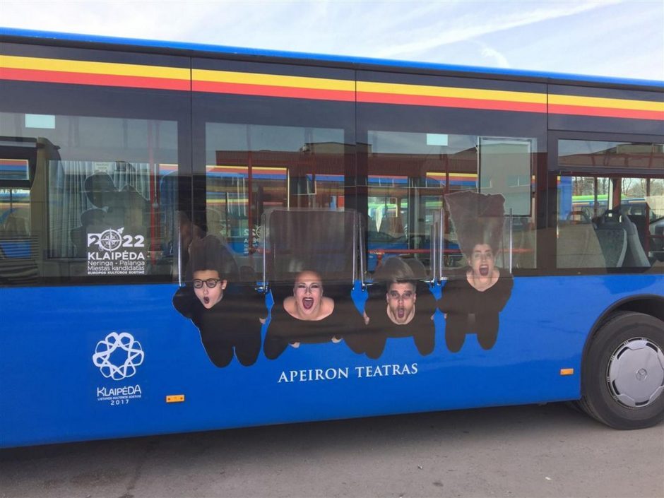 Uostamiesčio autobusuose – kultūros užtaisas