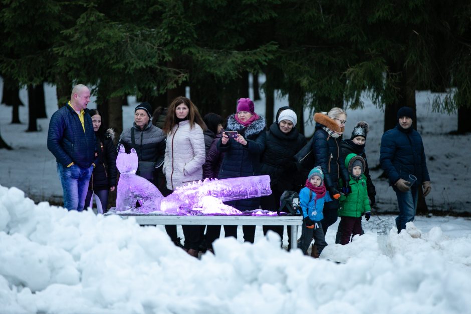 Ledo skulptūrų ir šviesų festivalis „Pasaka“