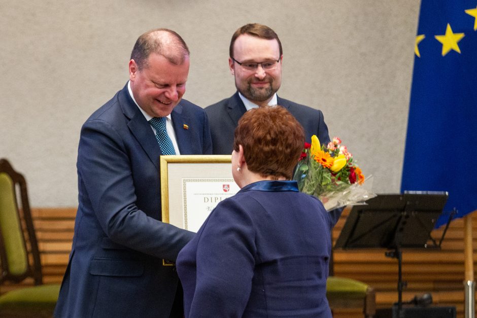 Įteiktos Vyriausybės kultūros ir meno premijos 