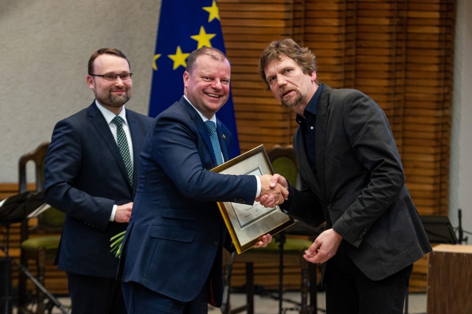 Įteiktos Vyriausybės kultūros ir meno premijos 