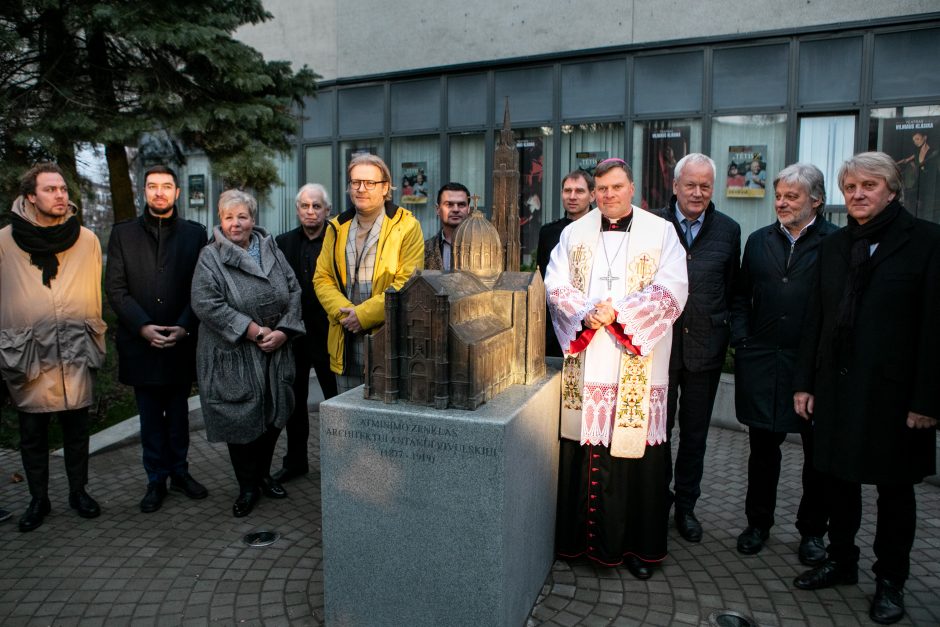 Atminimo ženklo A. Vivulskiui atidengimas