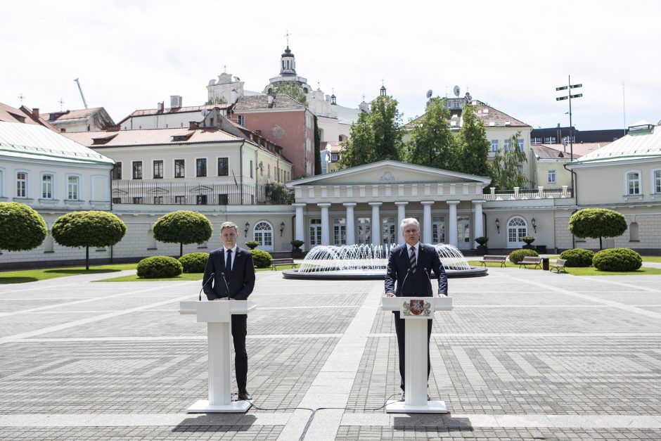 G. Nausėda ir R. Šimašius pristatė iniciatyvą „Vilnius atviras kultūrai“