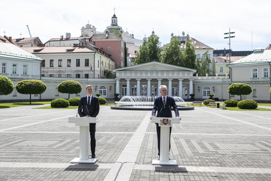 G. Nausėda ir R. Šimašius pristatė iniciatyvą „Vilnius atviras kultūrai“