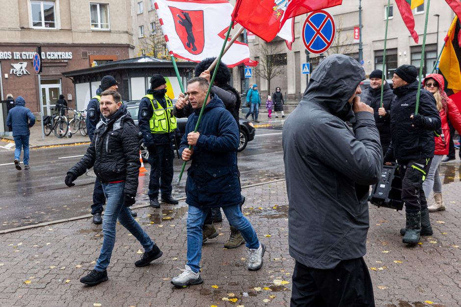 Mitinge dėl NT mokesčio – keli tūkstančiai žmonių: plešia kaip Naujininkų narkomanas