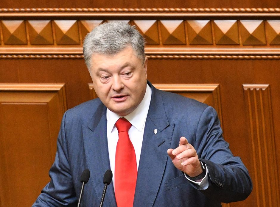 P. Porošenka neabejoja JT taikos palaikymo operacijos Ukrainoje būtinybe