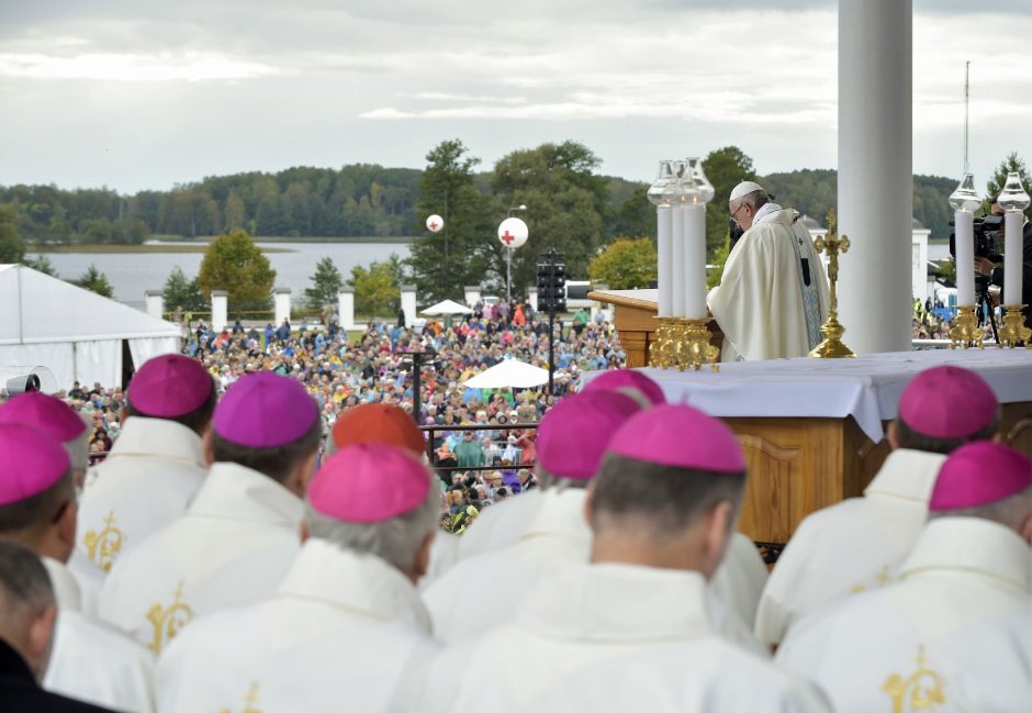 Popiežiaus žinia latviams: laisvė yra užduotis kiekvienam