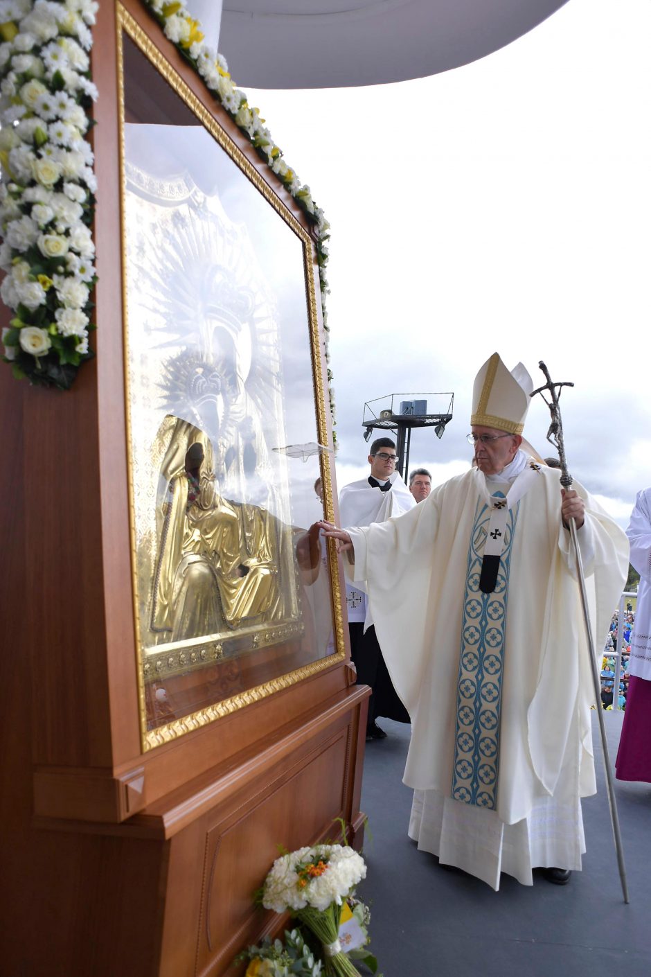 Popiežiaus žinia latviams: laisvė yra užduotis kiekvienam