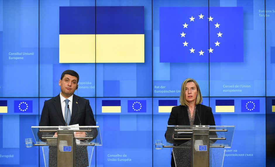 F. Mogherini patenkinta ES ir Ukrainos bendravimu