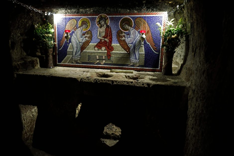 Jeruzalės Šv. Kapo bazilikoje po remonto atidaryta Kristaus kalėjimo koplyčia