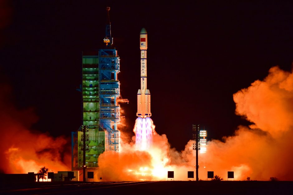 Kinijos kosminė stotis vasarį gali nukristi ant Žemės