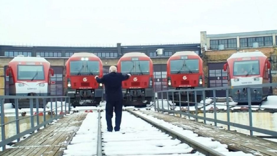Unikali dovana Lietuvai – „Tautiška giesmė“ traukinių „balsais“ 