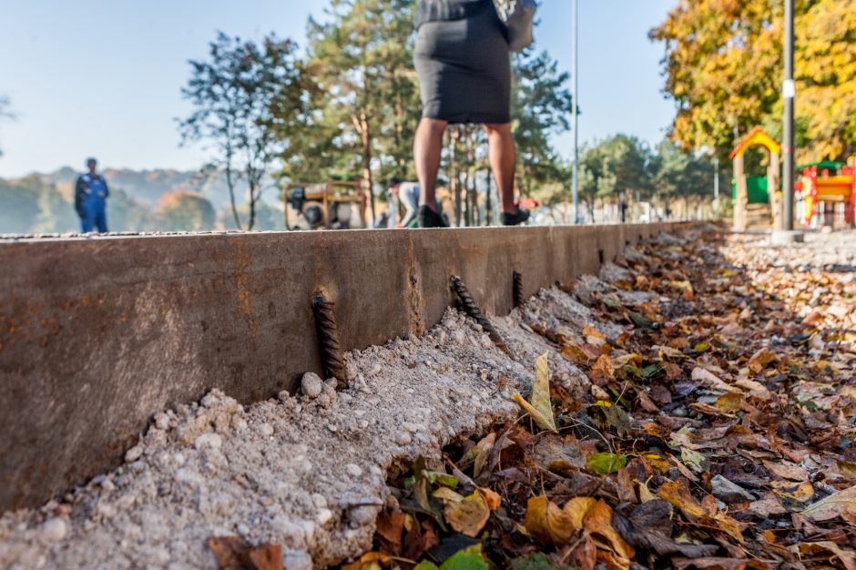 Po popiežiaus vizito vaizdai Santakos parke nedžiugina: čia taip valdžia tvarkosi?