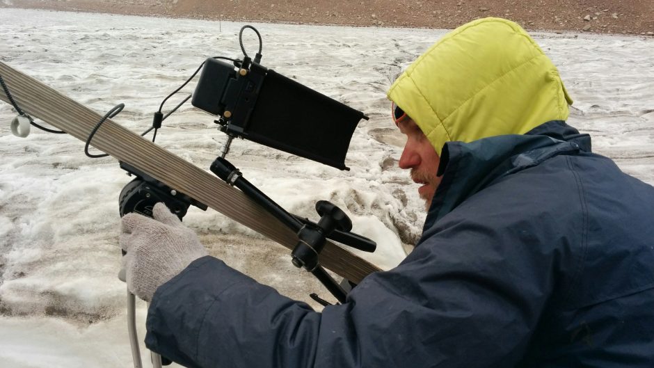 Kino režisierius A. Stonys: dalis Audriaus širdies liko Tian Šanio ledynuose