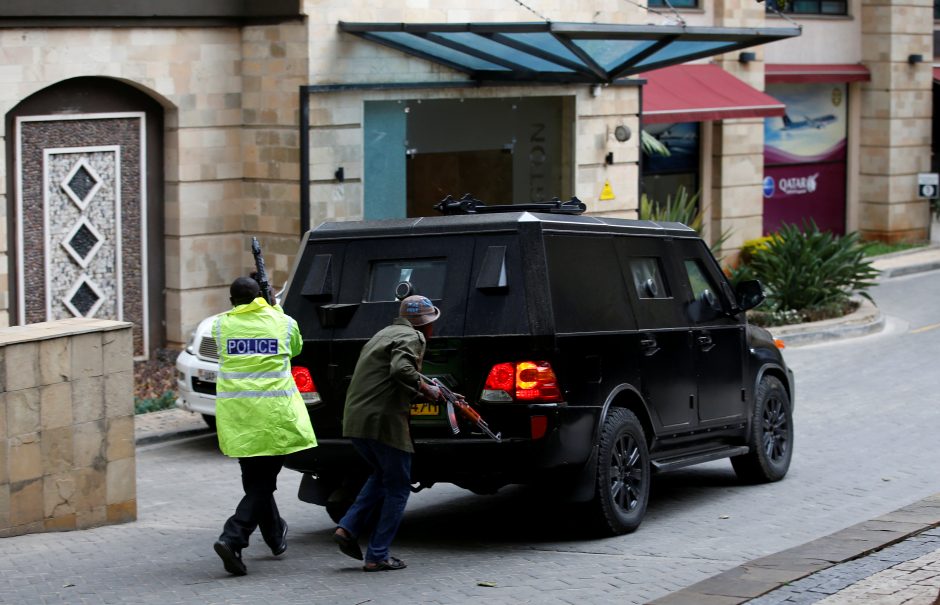 Kenijos prezidentas: per ataką viešbučio komplekse žuvo 14 žmonių