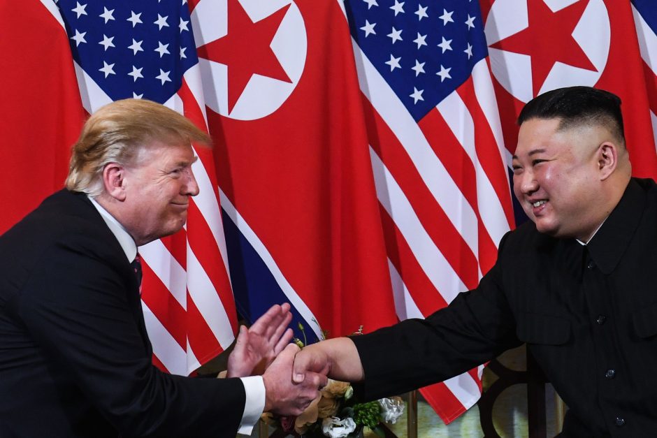 D. Trumpo ir Kim Jong Uno susitikimas Hanojuje