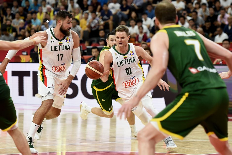 Nesėkminga kova dėl pirmosios vietos grupėje: Lietuvos rinktinė nusileido Australijai