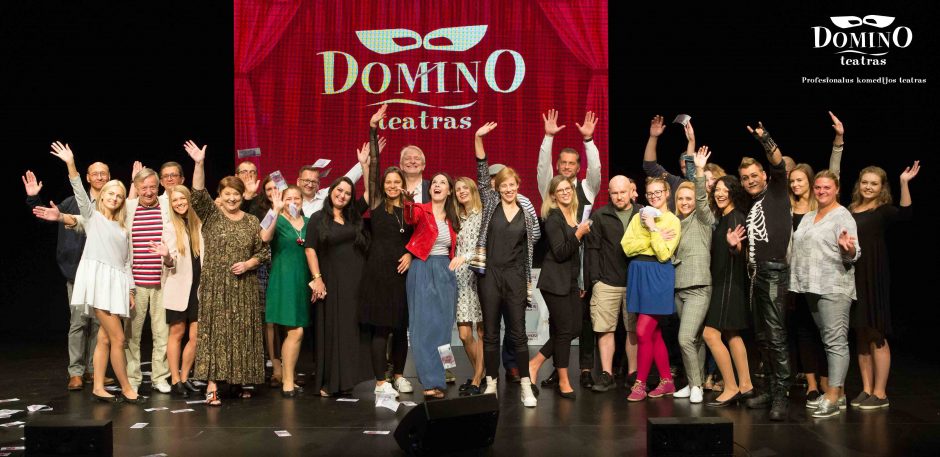 „Domino“ teatro žvaigždės pristatė naują kupiną nuotykių sezoną