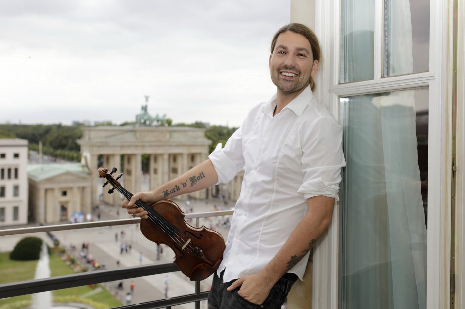 Smuiko virtuozas D. Garrettas į Lietuvą grįžta su dešimtmečio programa